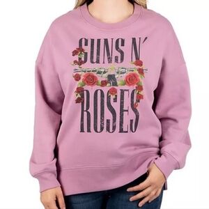 GUN‎ N ROSES BAND SWEATSHIRT SIZE M NWT over-sized